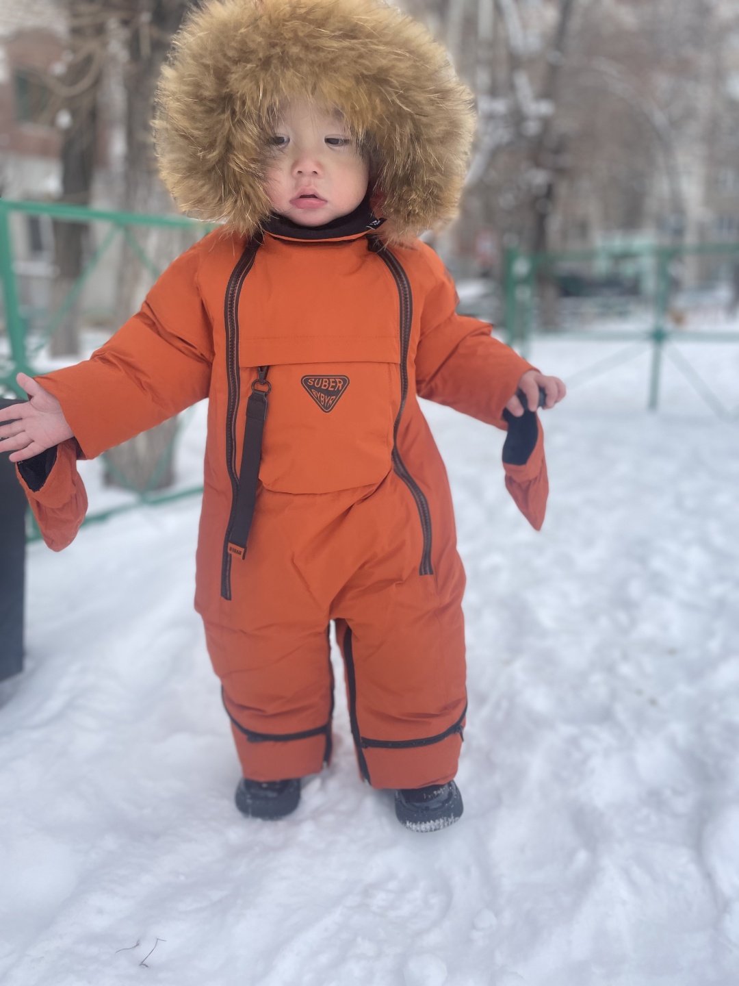 Джинсовый комбинезон бежевый, хаки, оранжевый