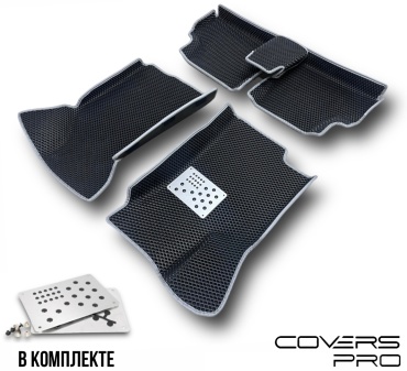 COVERSPRO CP7Blwh Volkswagen Vento 1991-1998 черный, серый