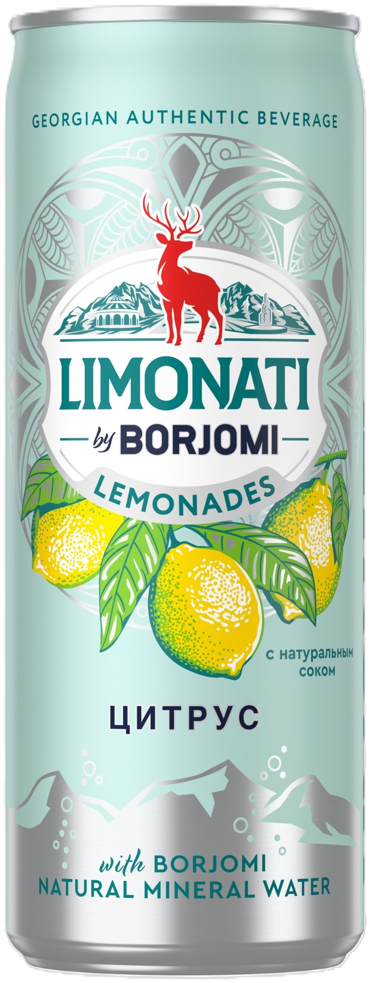 Borjomi лимонад цитрус 0.33 л