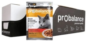 Probalance Immuno Protection кусочки в соусе говядина 85 г 28 шт