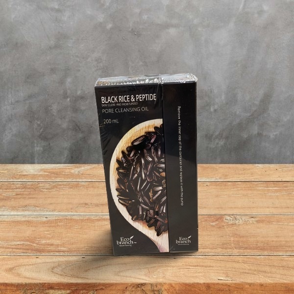 Eco branch Black Rice Peptide Pore Cleansing гидрофильное масло 200 мл