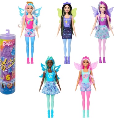 Кукла-сюрприз Barbiehouse Kz Color Reveal Galaxy 30 см