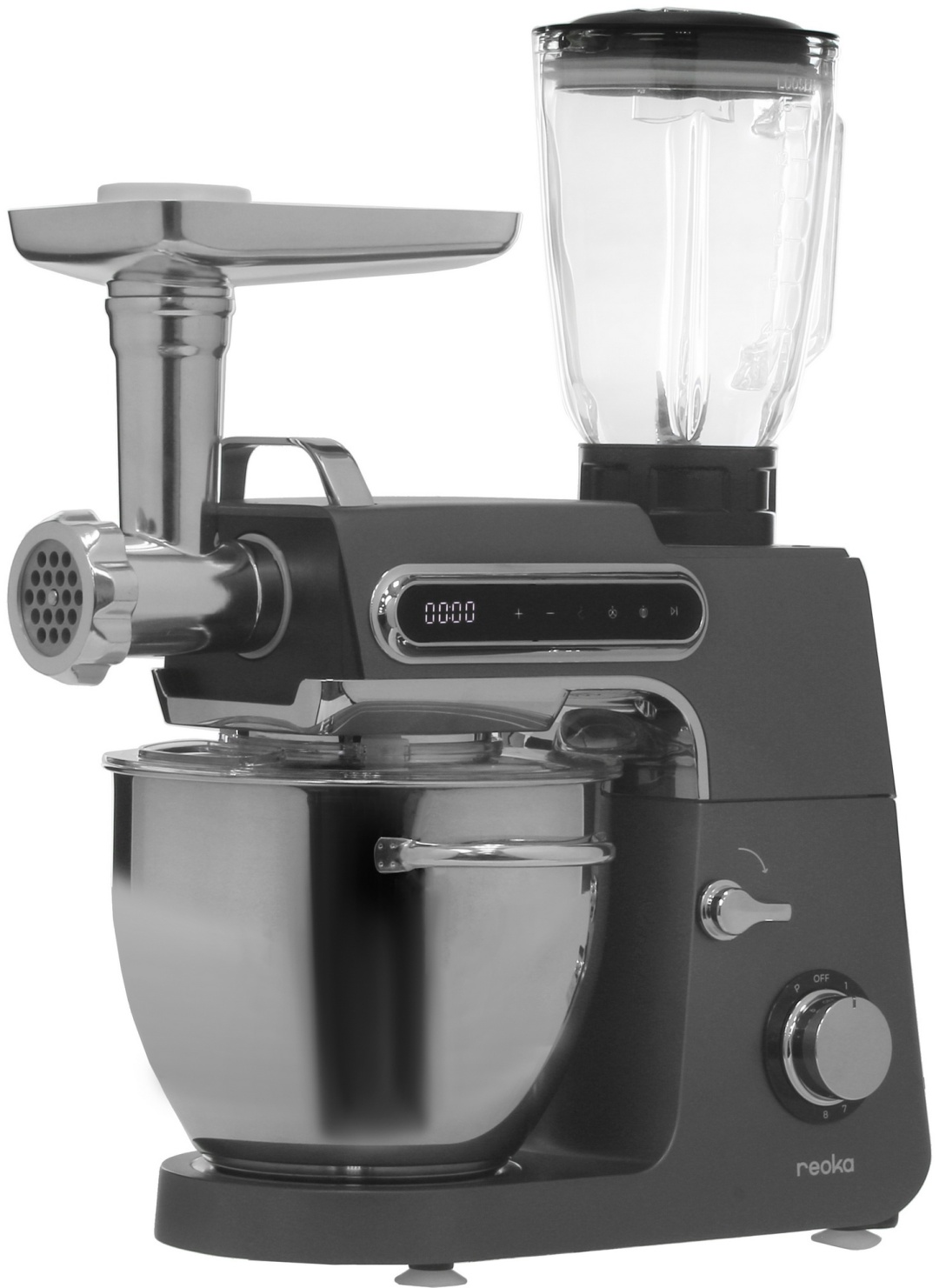 Купить Кухонный комбайн Reoka RKKM-D1881 черный в Алматы – Магазин на ...