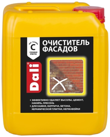 Очиститель DALI Очиститель фасадов бесцветный 5 л