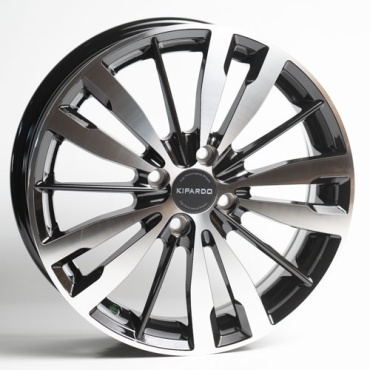 Kipardo 80270 6x16/4x100 D60.1 ET45 4 диска черный, серебристый
