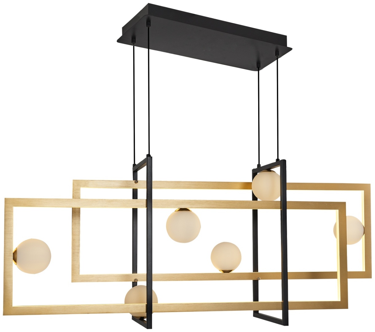 Люстра подвесная Bussy Lighting LED, кол-во ламп: 8 шт
