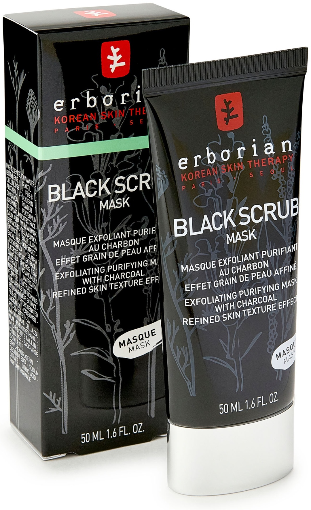 Erborian скраб Black 50 мл