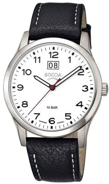 Кварцевые Boccia Titanium 3580-05C титан