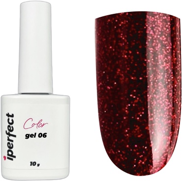 Iperfect гель-лак Color gel 06 глянцевое 10 мл