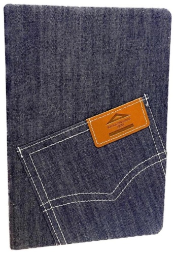 Ежедневник Канцелярский дом Jeans, A5, 96 л, линейка