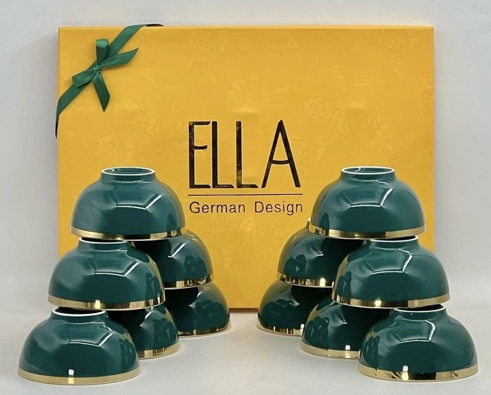 ELLA набор пиал 3759 200 мл, керамика, 12 шт