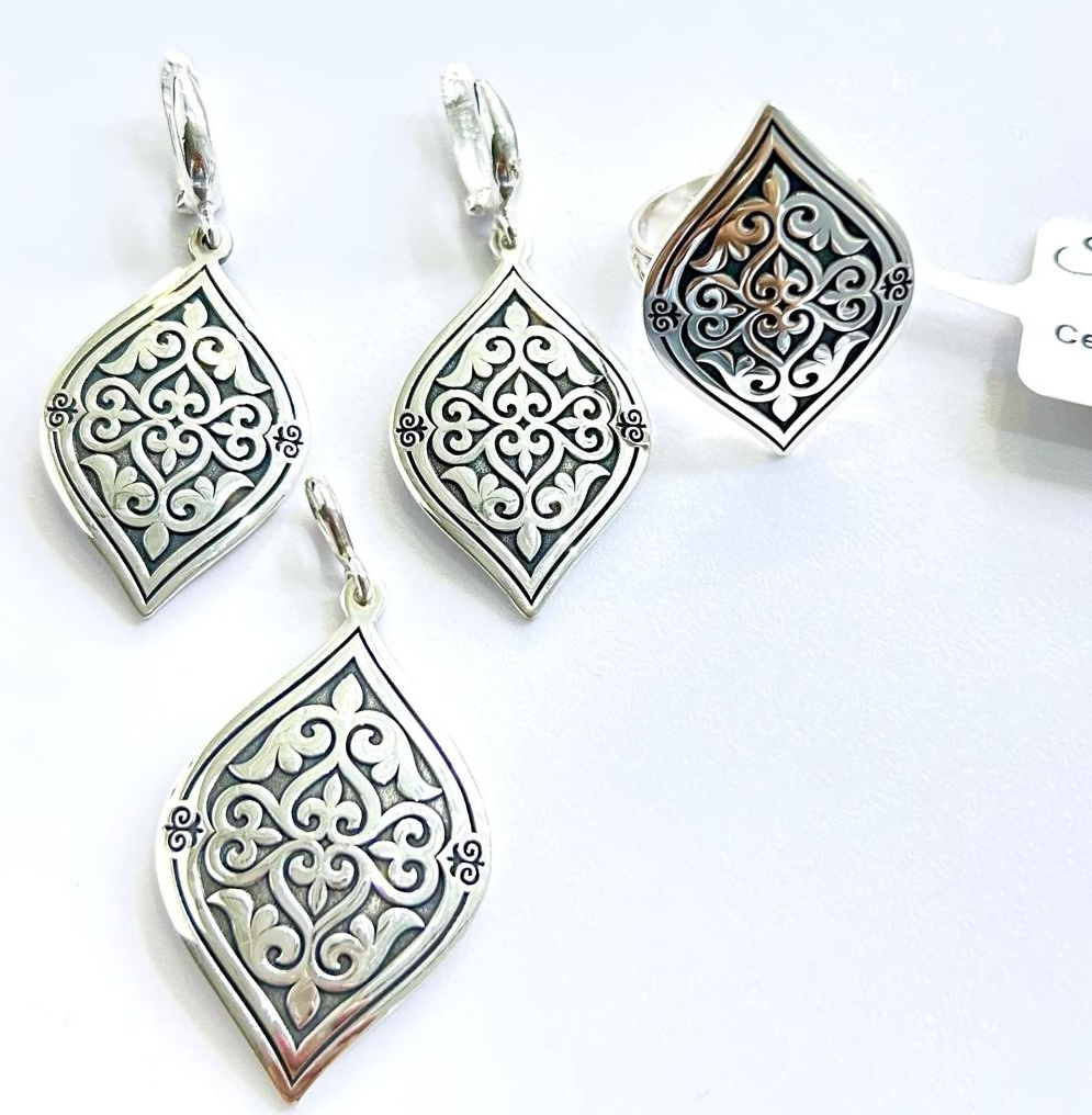 Sulu Silver ХА15886/95017/0523 вес 25.8 г серебро, без вставок