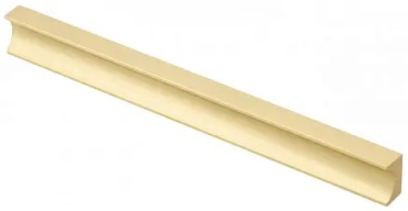 Торцевая ручка GTV UA-GROOVE-160-22, алюминий, 190 мм, золотистый