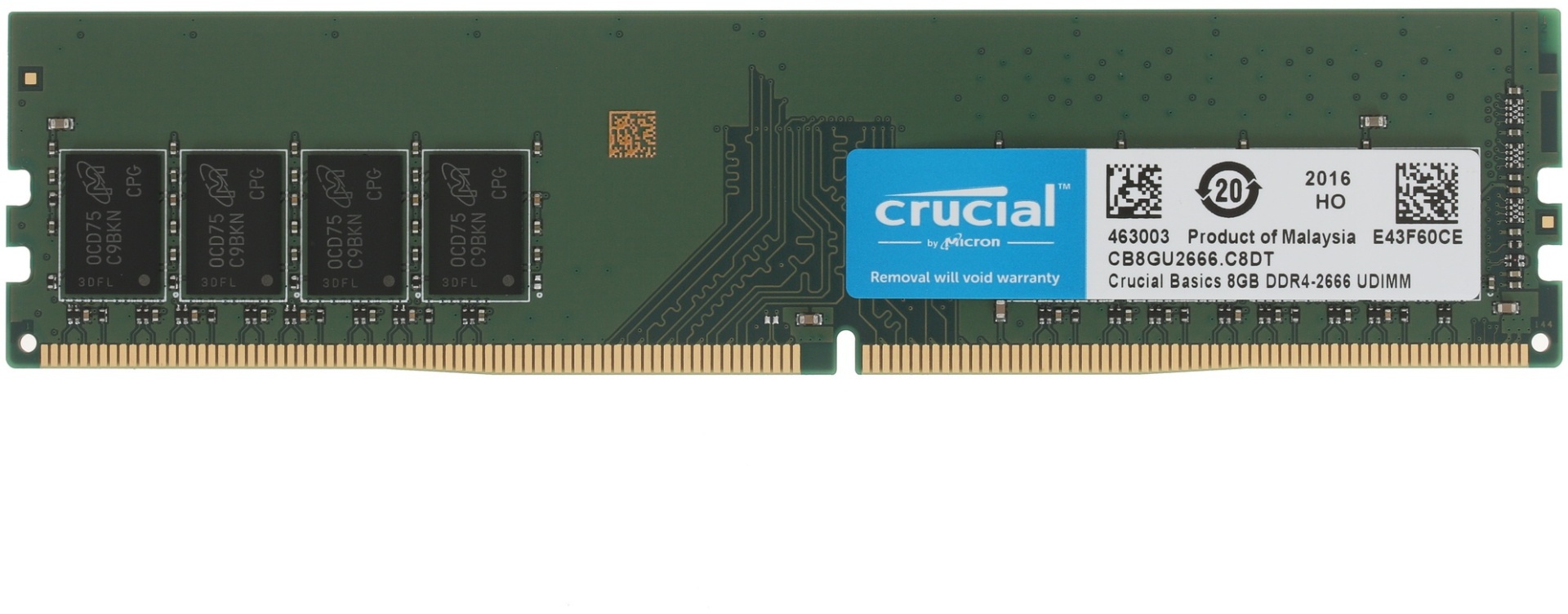 Оперативная память Crucial CB8GU2666 8 Гб