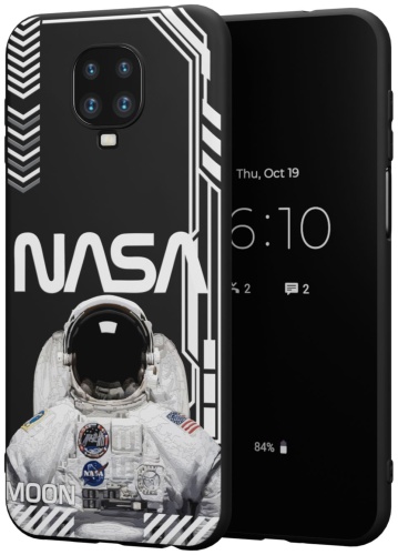 Чехол Mcover для Xiaomi Redmi Note 9 Pro, Redmi Note 9s черный
