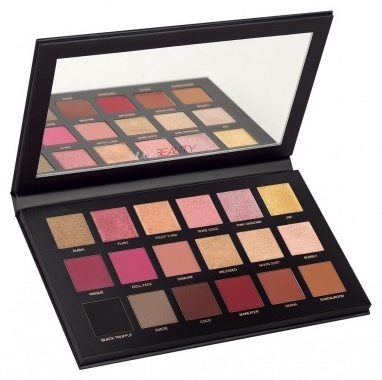 Huda Beauty тени прессованные Rose Gold Remastered Palette N