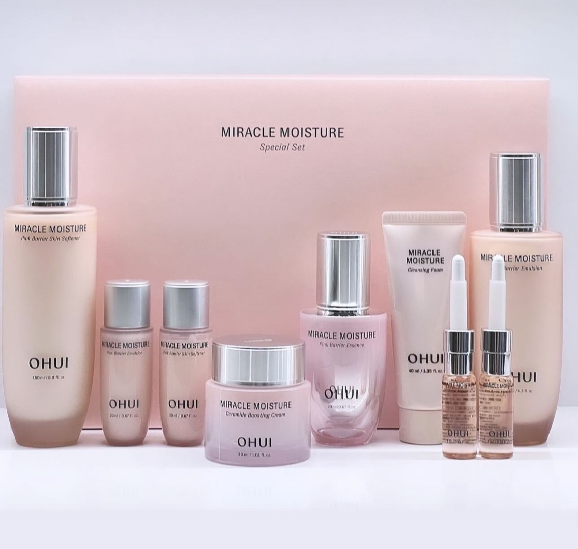 O HUI Miracle moisture набор по уходу за лицом унисекс