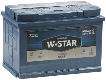W-star Premium 6CT 77Ah -/+