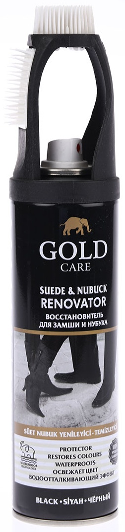 Gold краска черный, Восстановитель для замши и нубука