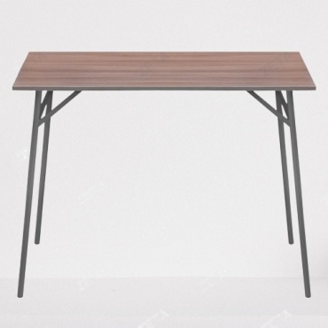 Обеденный стол ZETA Неймар, 100х59x75 см, ЛДСП, серый