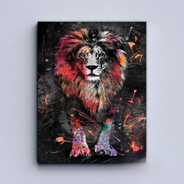 Broome.art картина Graffiti Lion 120x90 см