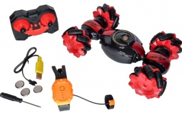 Перевертыш на радиоуправлении Lean Toys C026-3, красный