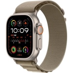 Смарт-часы Apple Watch Ultra Series 2 GPS &#43; Cellular Alpine Loop М 49 мм серебристый-бежевый-коричневый