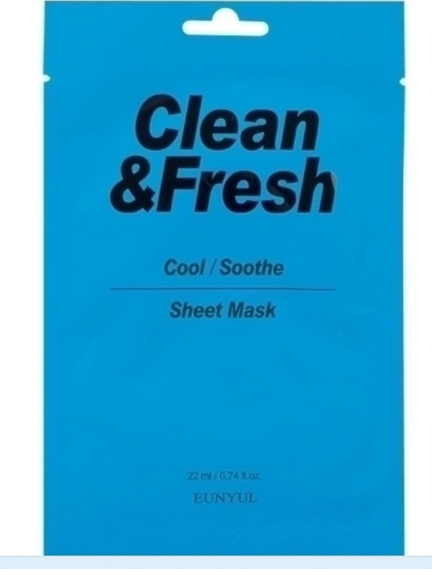 Маска для лица EUNYUL тканевая Cool Soothe Sheet Mask охлаждающая 1 шт