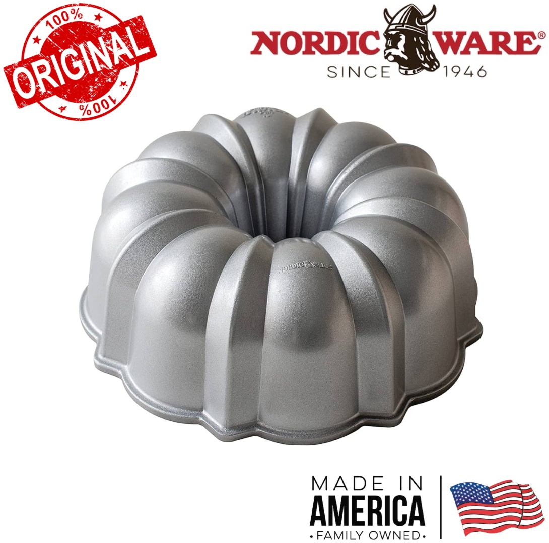 NORDIC WARE USA форма Bundt Silver 26 см, металл