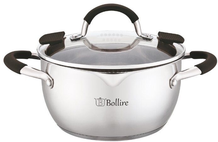 Кастрюля 2.5 л, Bollire BR-2403 сталь