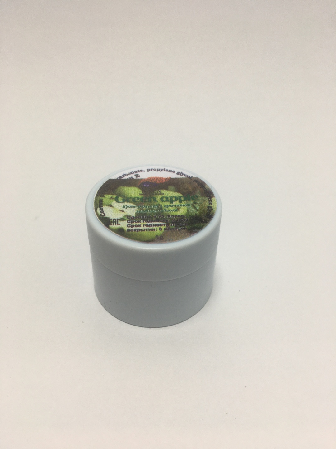 AILEN средство для снятия материала для ресниц Cream Remover Green Apple 5 г