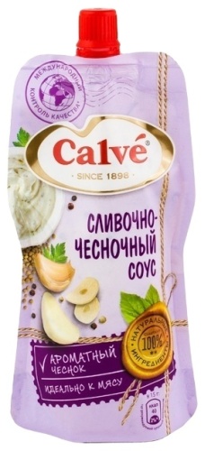 Calve соус сливочно-чесночный 230 г