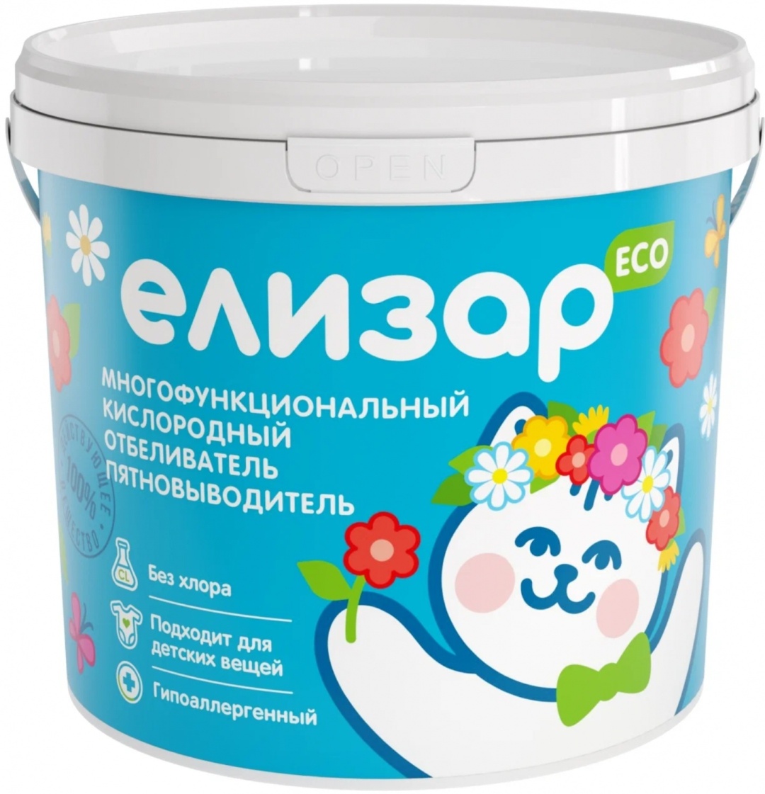 ЕЛИЗАР Eco пятновыводитель Eco 1000 мл 1 кг