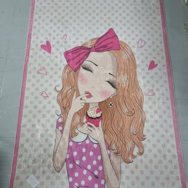 Декоративный коврик Aldora 140x200 см, безворсовый, Турция