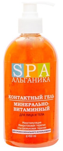 SPA Альганика Минерально-витаминный контактный гель для лица и тела 450 мл