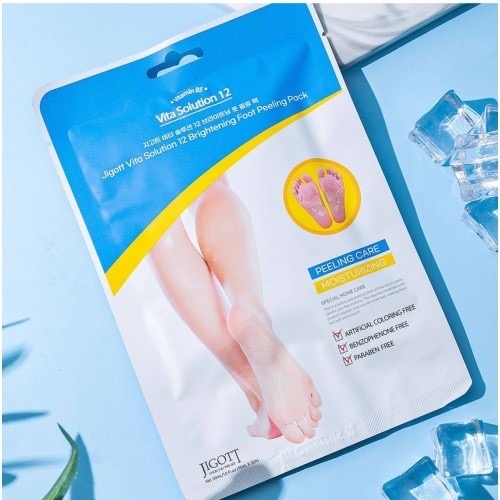 JIGOTT носочки для ног Vita Solution 12 Brightening 1 пара