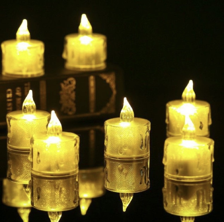 Декоративная свеча LED Lamp candle 5 см, 6 шт