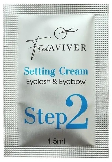 FreiAVIVER состав для ламинирования для бровей, для ресниц Setting Cream 1.5 мл