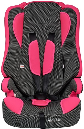 Teddy Bear tb513r 1/2/3 (9-36 кг) серый, розовый