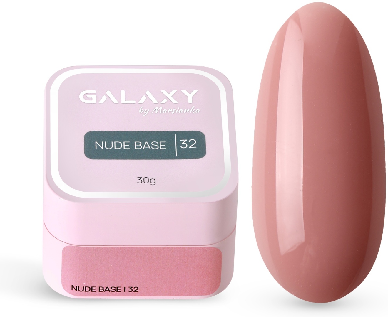 Galaxy базовое покрытие Nude base 32 камуфлирующее 30 мл