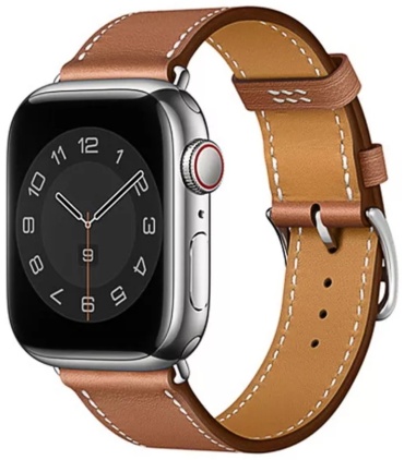Ремешок WIWU для Apple Watch Series 5, Watch Series 6, Watch Series 8 коричневый