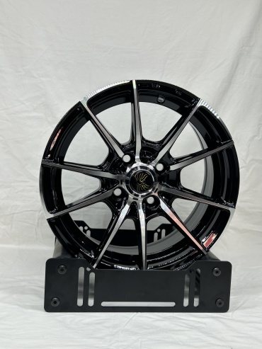 LKN Lkn3367 6x14/4x100 D67.1 ET35 4 диска черный, серебристый