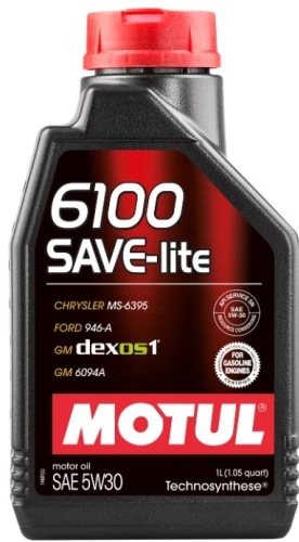 Полусинтетическое Motul 6100 SAVE-lite 5W-30 1 л