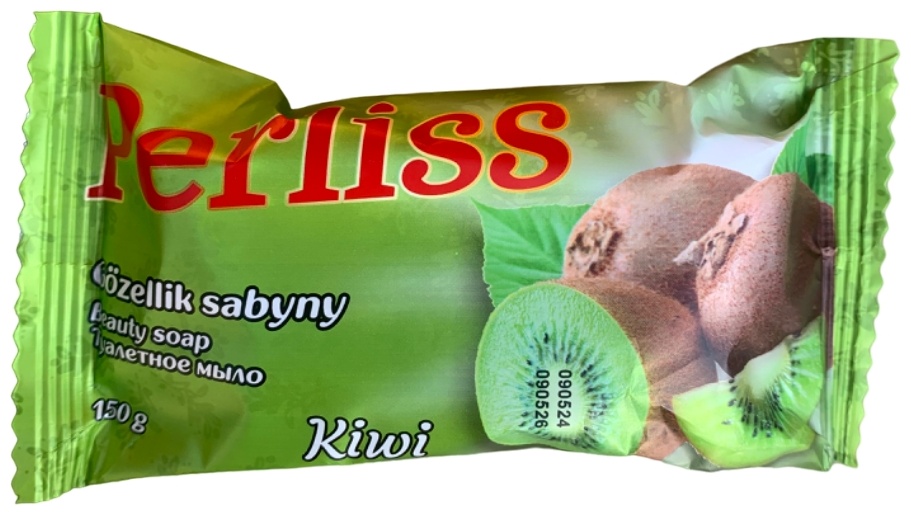 Кусковое мыло туалетное Perliss Киви 150 г