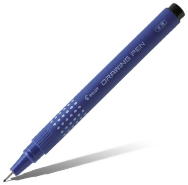 Ручка линер PILOT SWN-DR-03-B 1 шт, цвет чернил черный