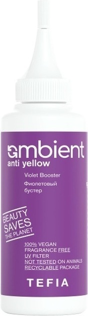 TEFIA Anti Yellow без цвета тонирующая пена 120 мл