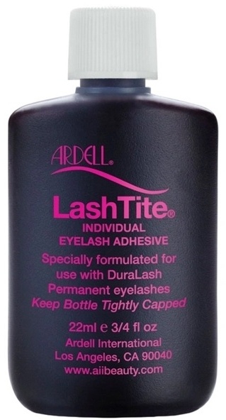 Ardell Lash Tite Adhesive Clear Dark Клей для пучковых ресниц чёрный 22 мл