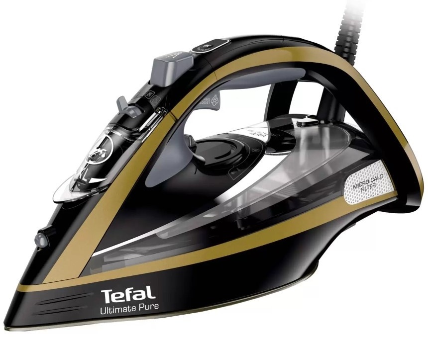 Купить Утюг Tefal Ultimate Pure FV9865E0 золотистый в Алматы – Магазин ...