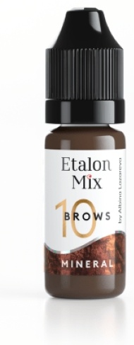 Etalon Mix №10 Arabica mineral series пигмент для бровей 10 мл