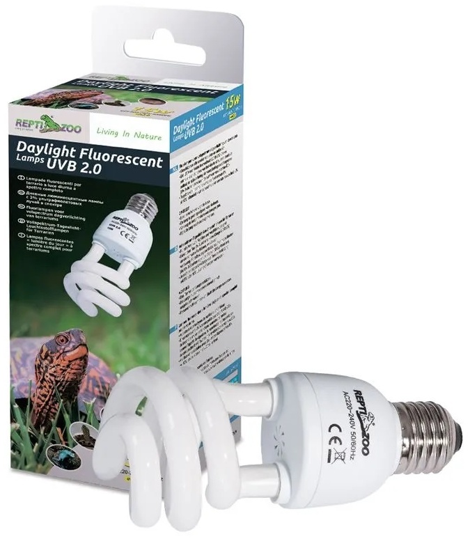 Купить Аквариумное освещение Repti Zoo Compact Daylight 2.0 лампа ...
